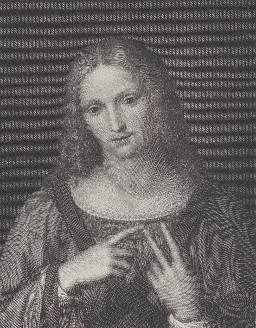 Cristo proclamando la ley, 1817 de Raphael Morghen