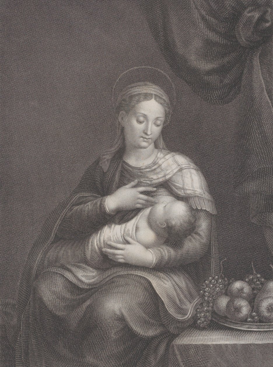 La Madonna del Latte, 1815 de Raphael Morghen