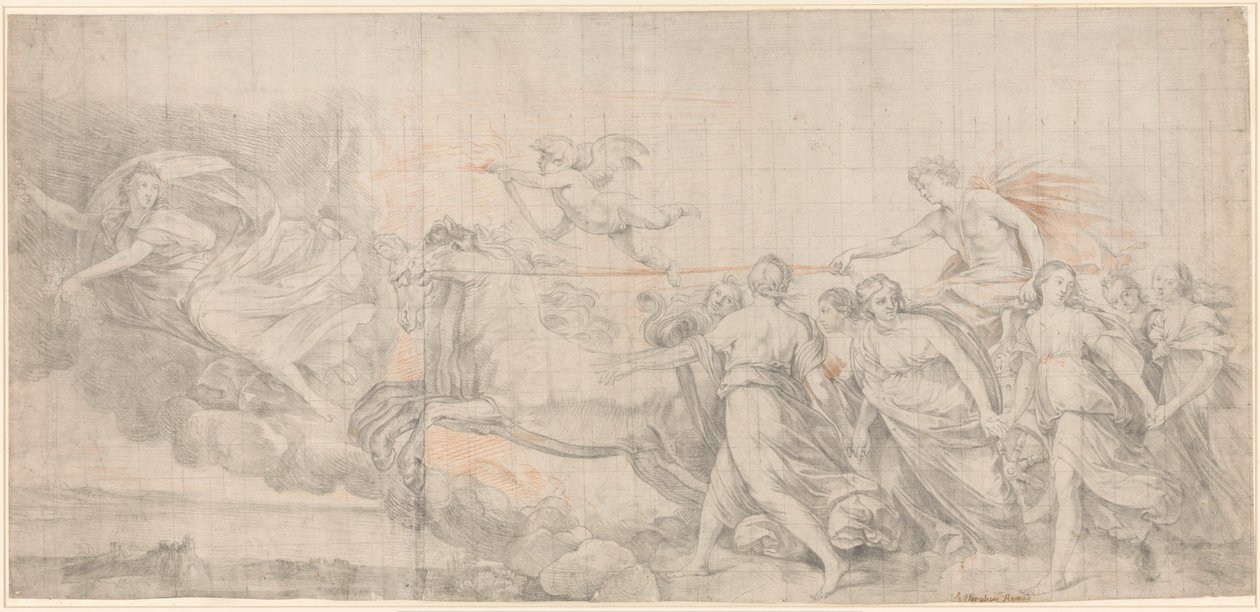 Exposición de la Aurora de Guido Reni de Raphael Morghen