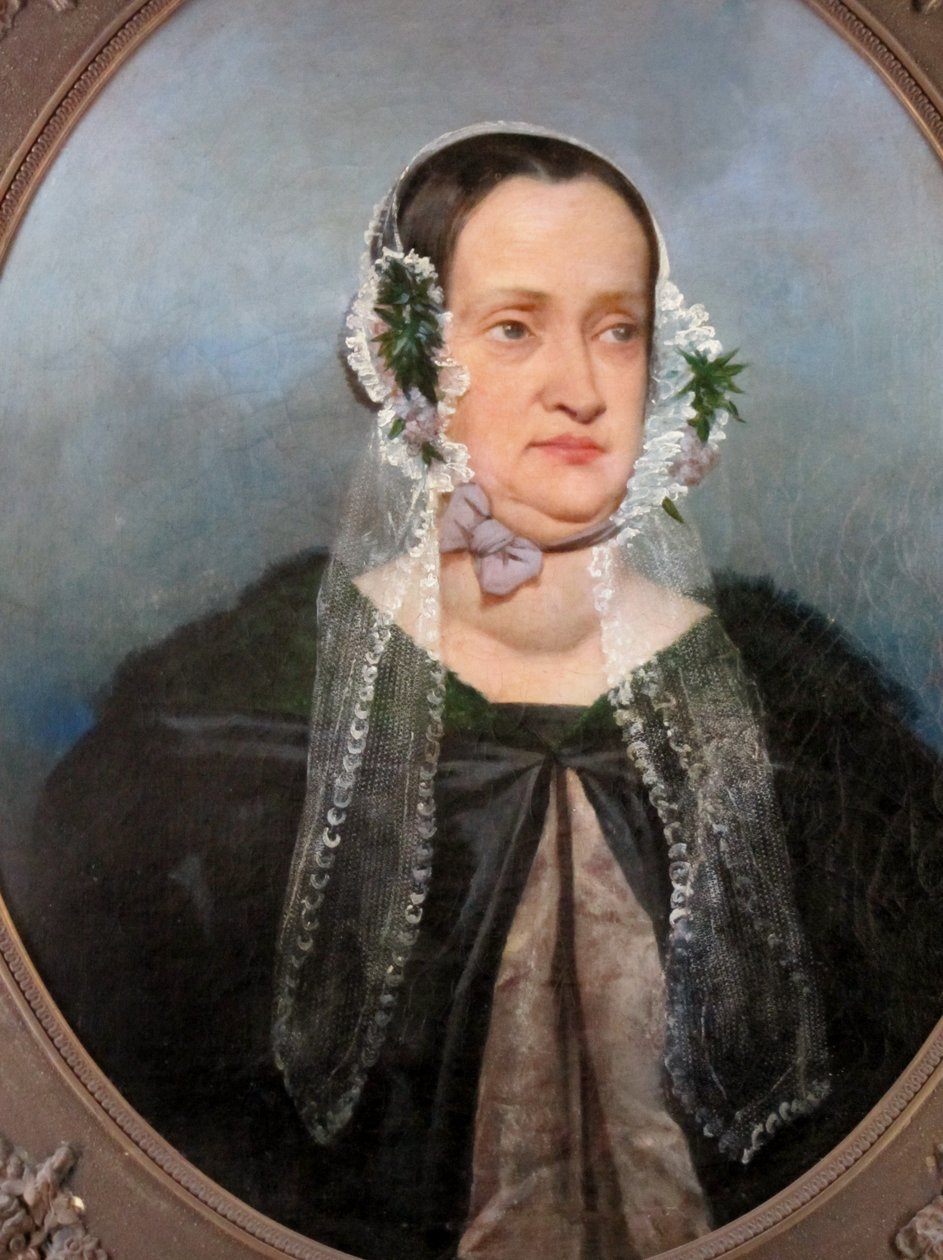 Doña Mercedez Rosales Larraín de Pérez de Raymond Auguste Quinsac Monvoisin