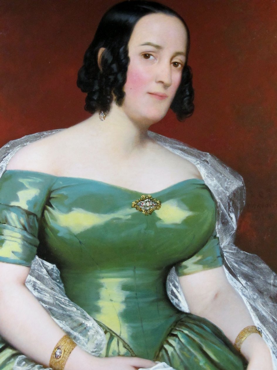 Doña Pilar Garfias del Fierro de Raymond Auguste Quinsac Monvoisin