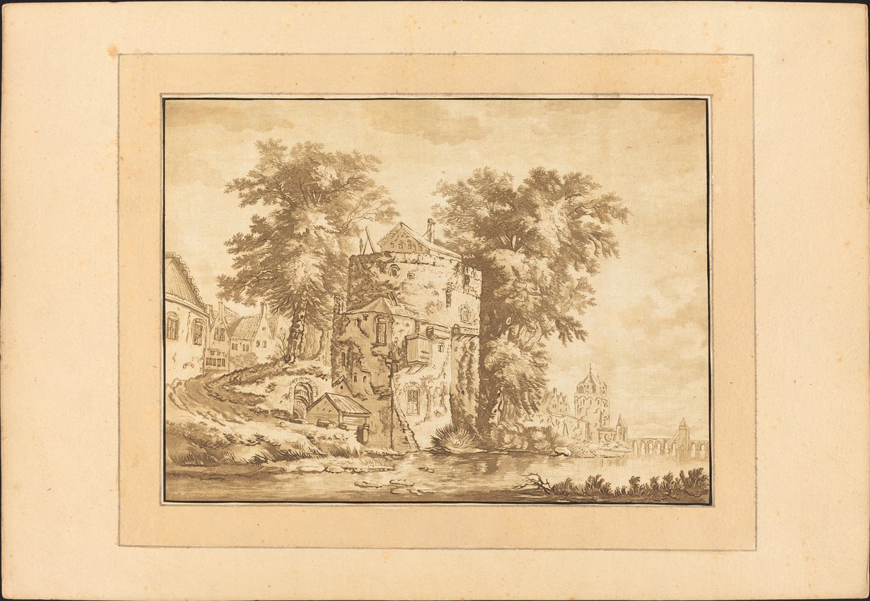 Paisaje holandés de Regina Schönecker after Abraham Rademaker