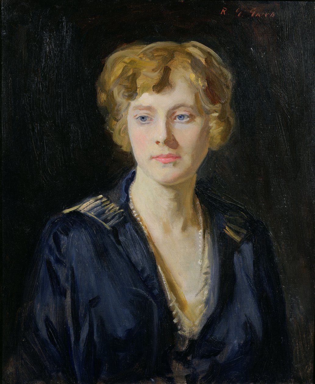 Retrato de una Mujer Rubia de Reginald Grenville Eves
