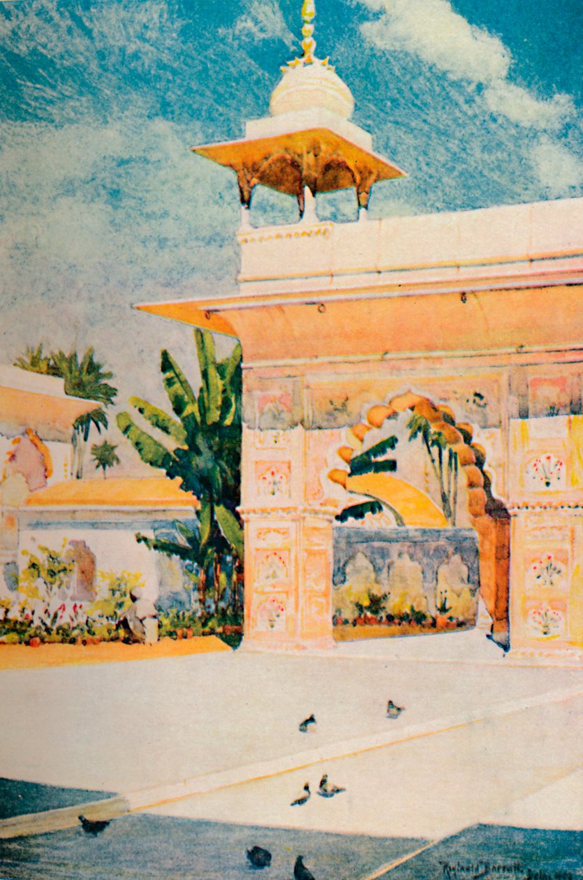 Diwan-I-Khas, Delhi, 1913 de Reginald Barratt