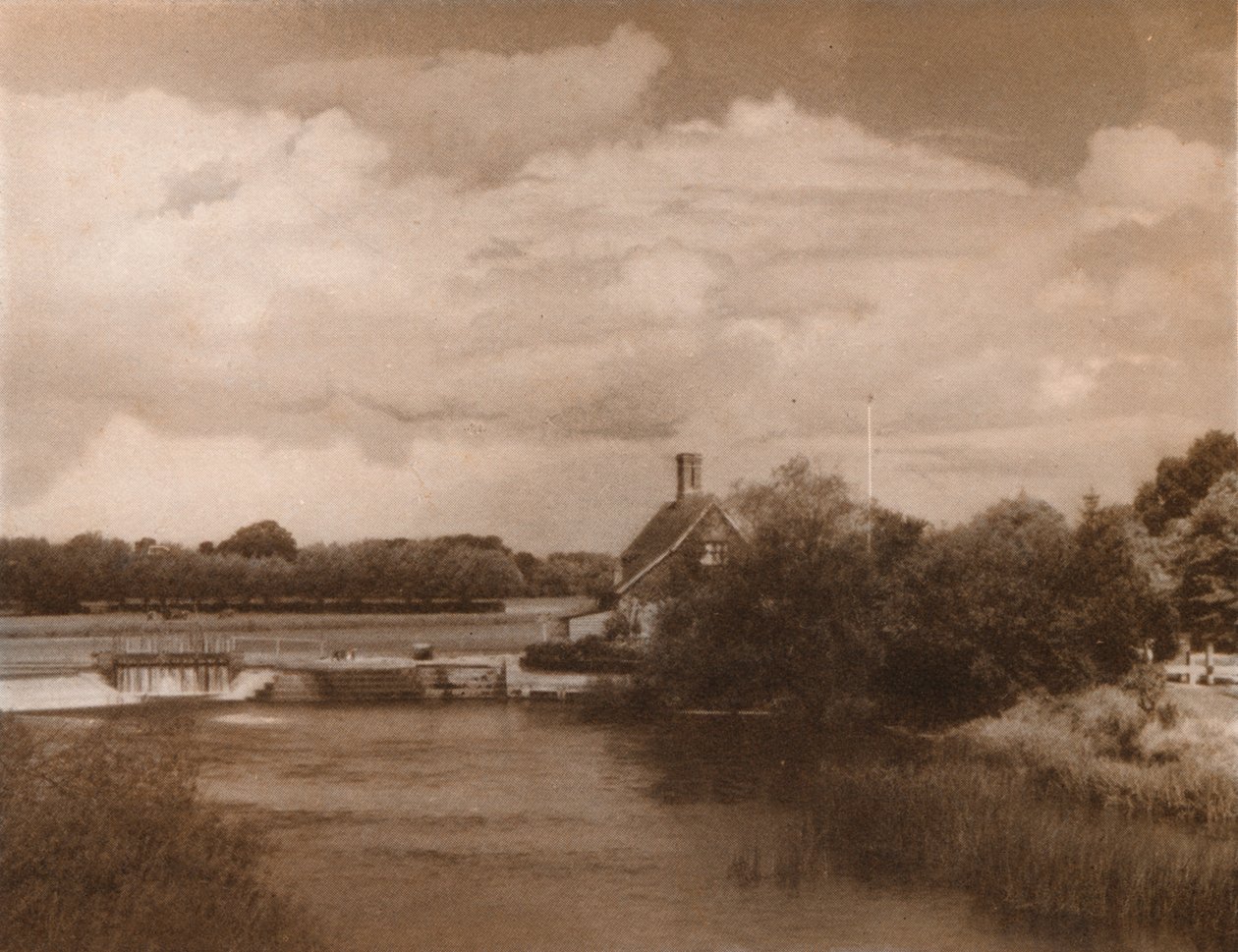 Goring Lock, c1927 de Reginald Belfield