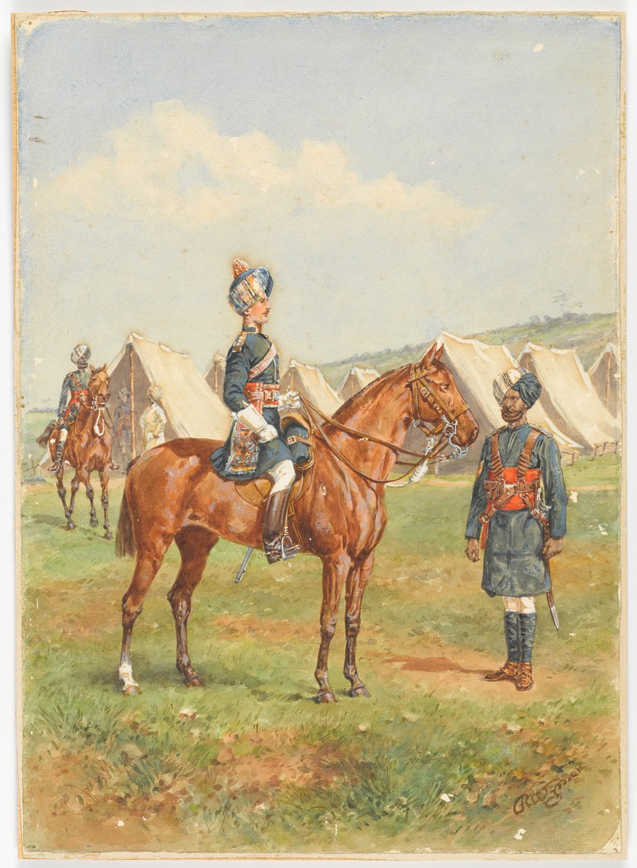 12º Caballería, circa 1910 de Reginald Wymer