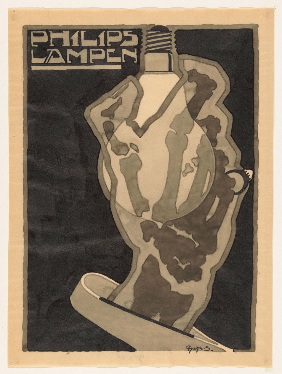 Lámparas Philips de Reijer Stolk (signed by artist)
