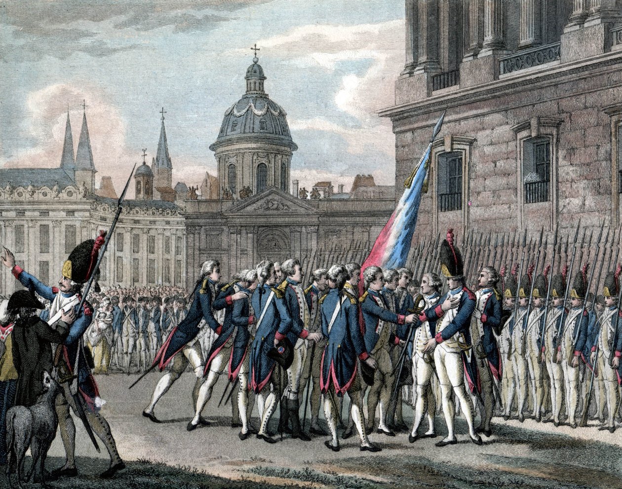 Asunto de los hermanos Agasse. 1794-1804 (grabado) de Reiner Vinkeles