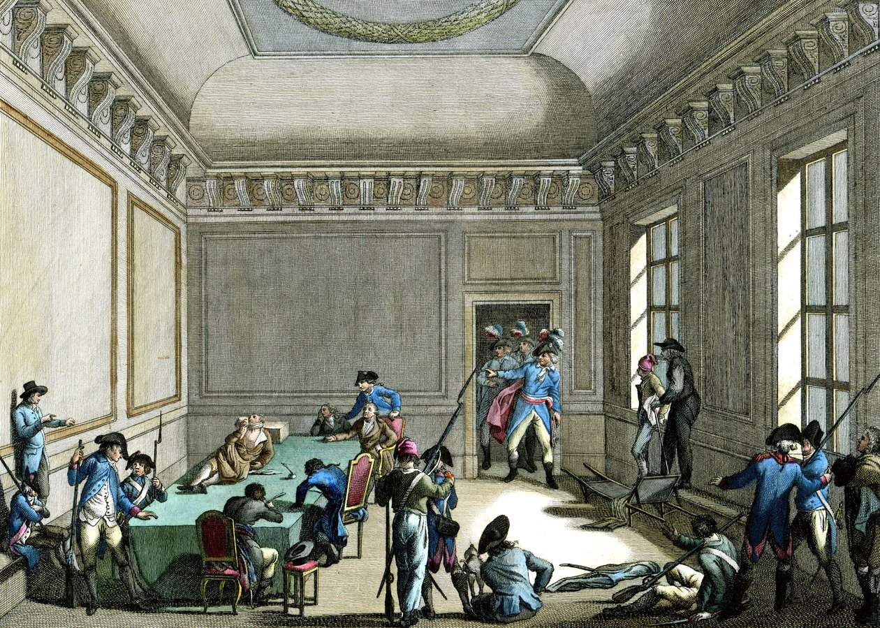 Detención de Robespierre de Reiner Vinkeles