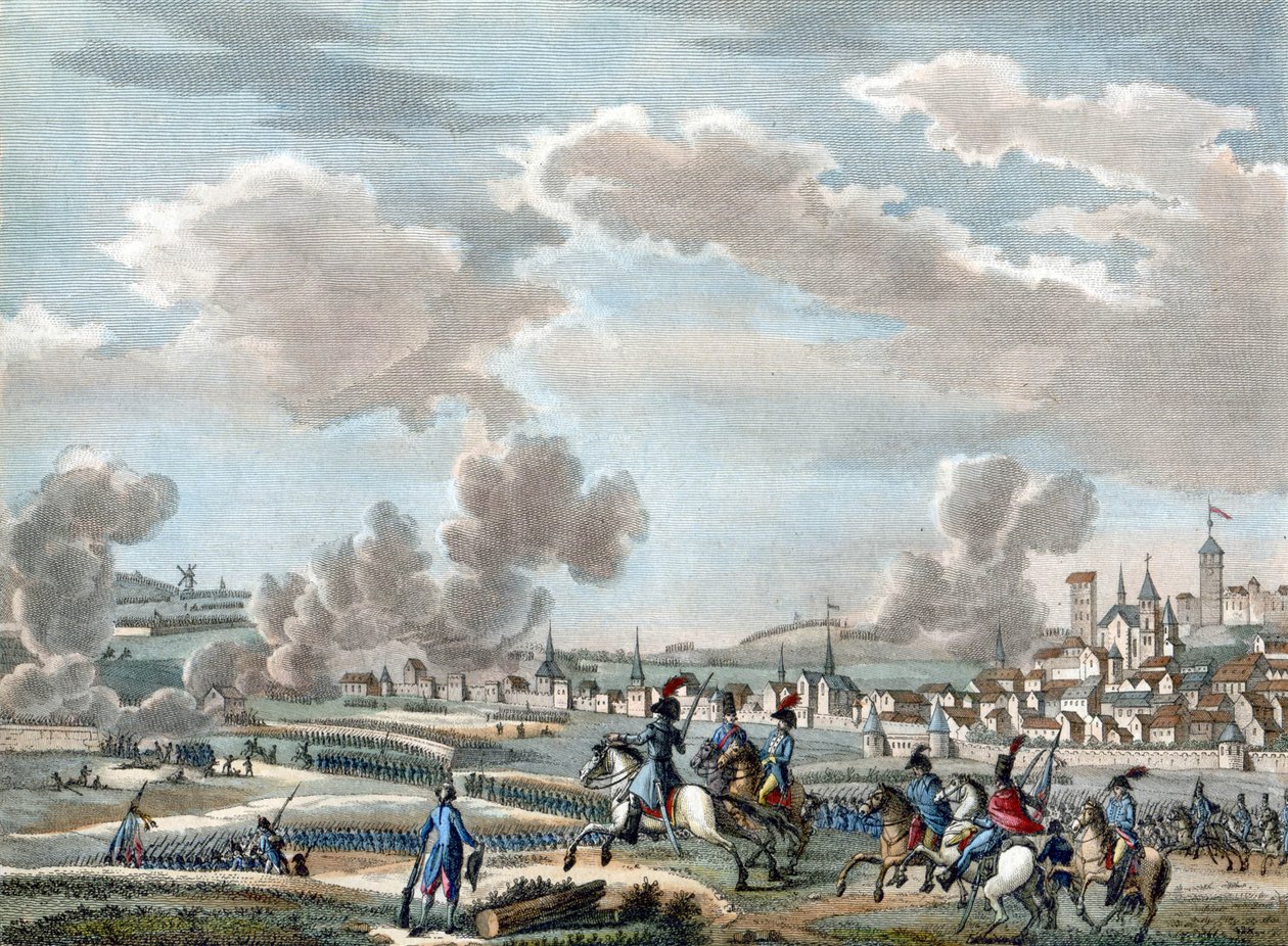 Batalla de Jemappes de Reiner Vinkeles
