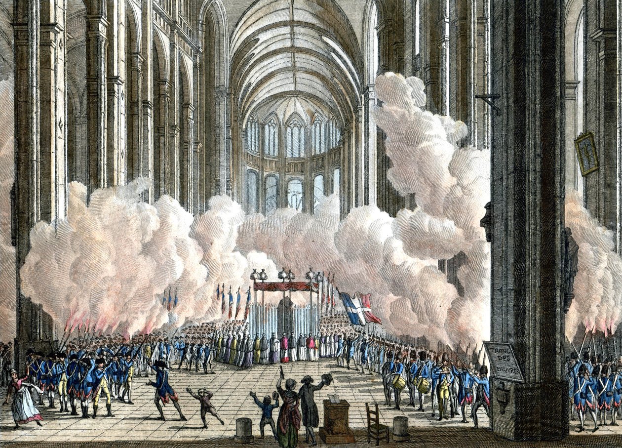 Funeral de Mirabeau de Reiner Vinkeles