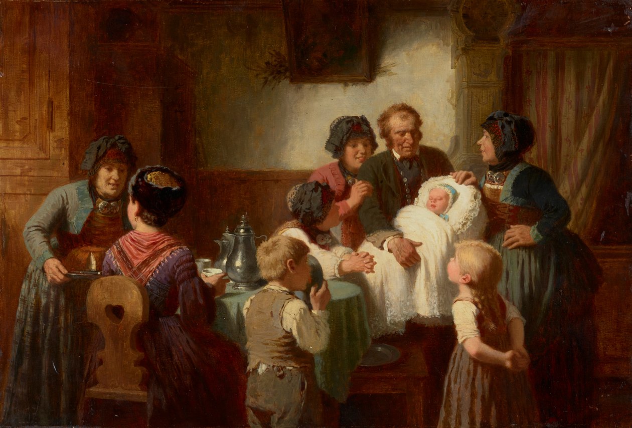 bautismo infantil de Reinhard Sebastian Zimmermann