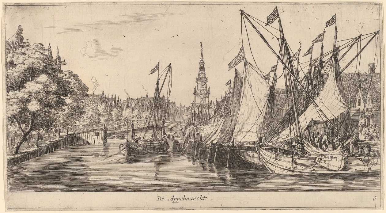 Appelmarkt de Reinier Nooms, called Zeeman