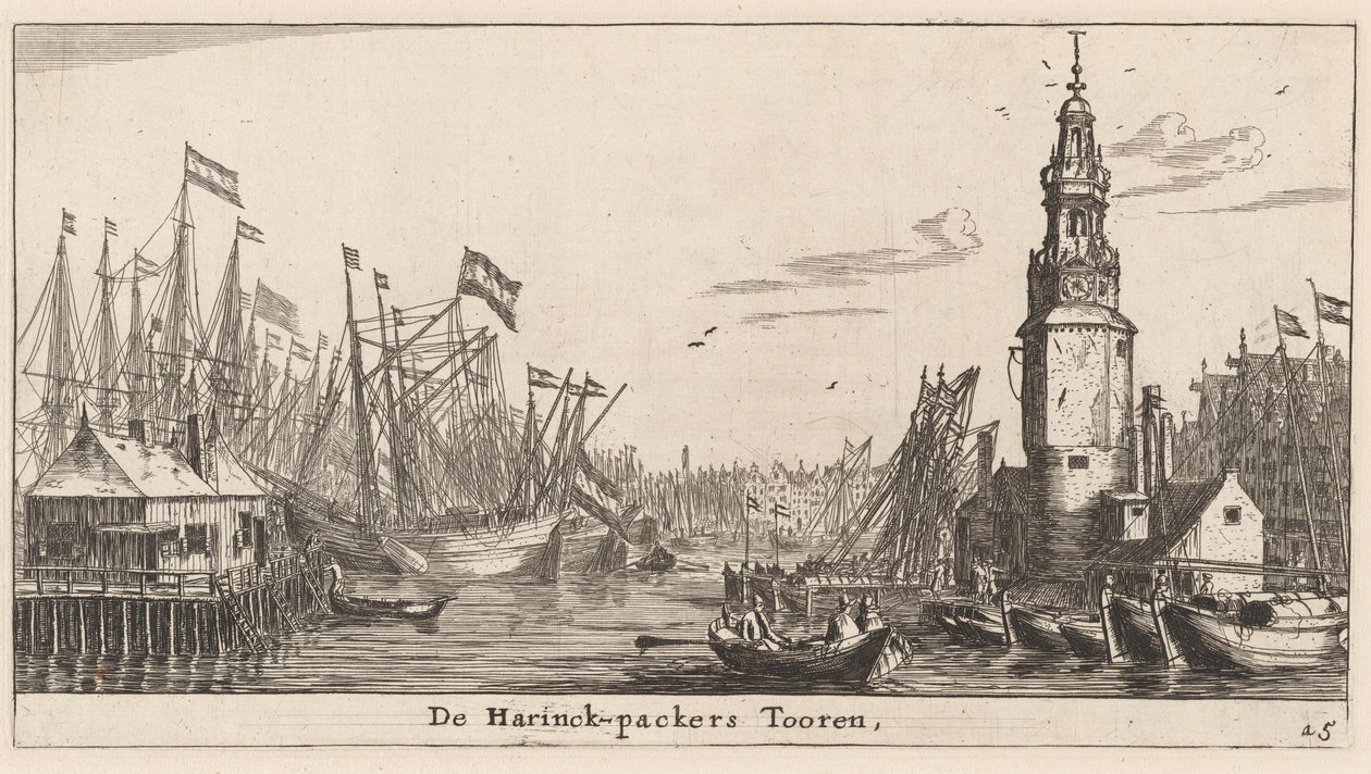 La torre Haringpakkers en Ámsterdam de Reinier Nooms, called Zeeman