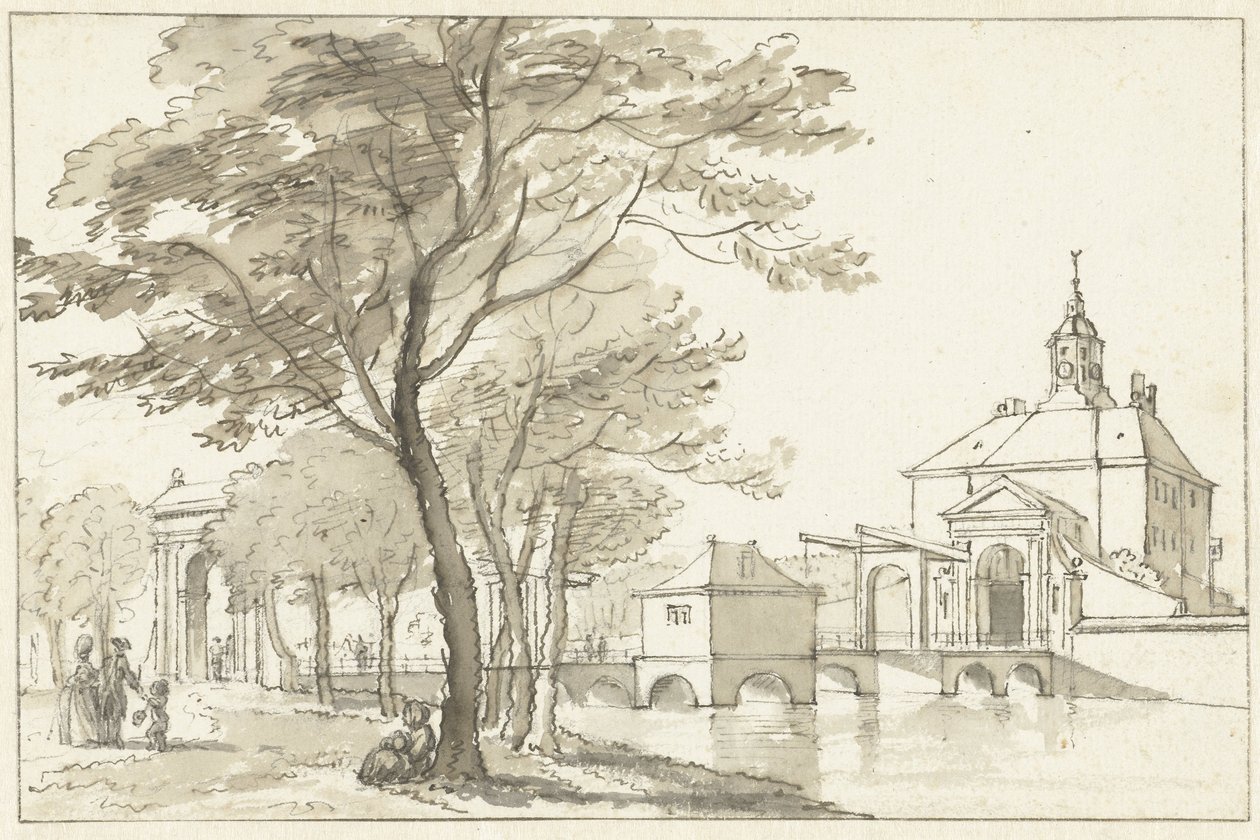El Muiderpoort, Ámsterdam de Reinier Vinkeles (I)