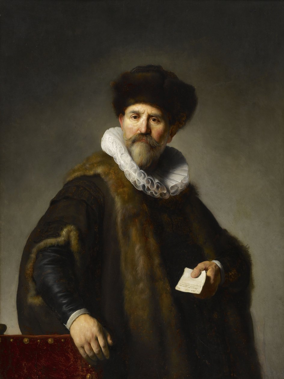 Retrato de Nicolaes Ruts de Rembrandt van Rijn