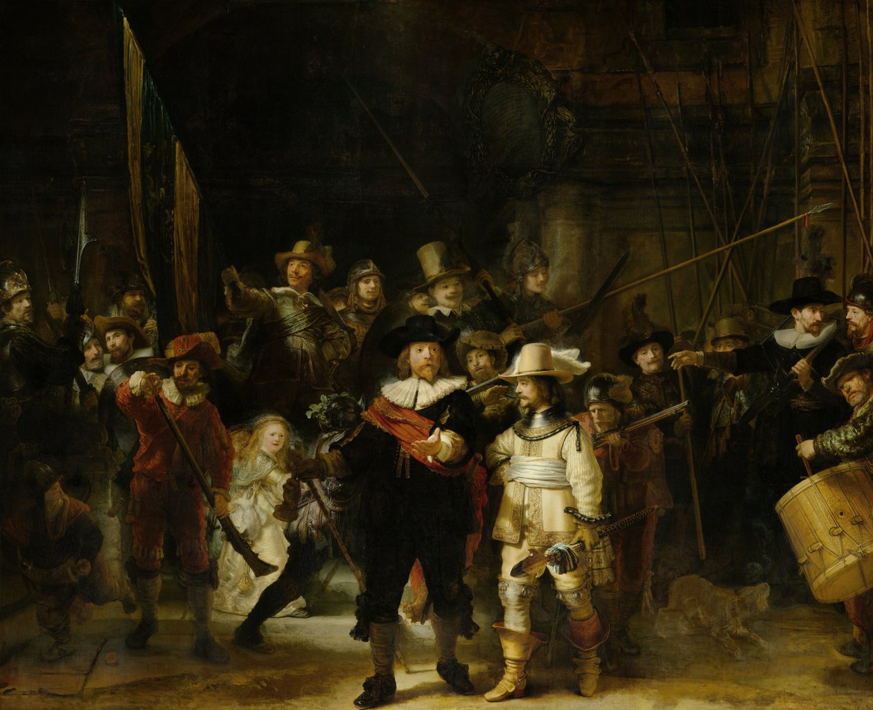 La Ronda de Noche de Rembrandt van Rijn