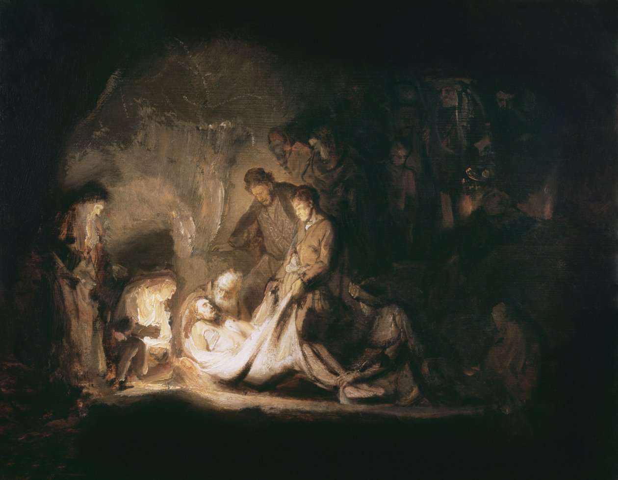 El entierro de Rembrandt van Rijn