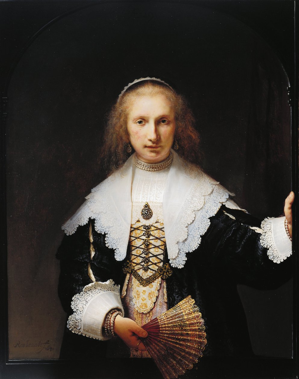 Agatha Bas (1611-58) de Rembrandt van Rijn
