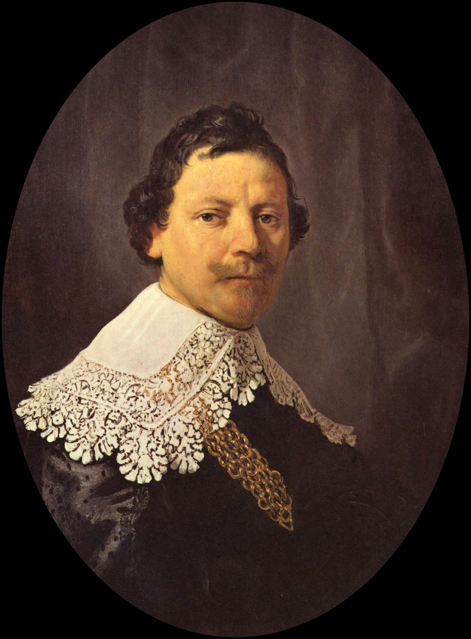 Retrato de Philips Lucasz. de Rembrandt van Rijn