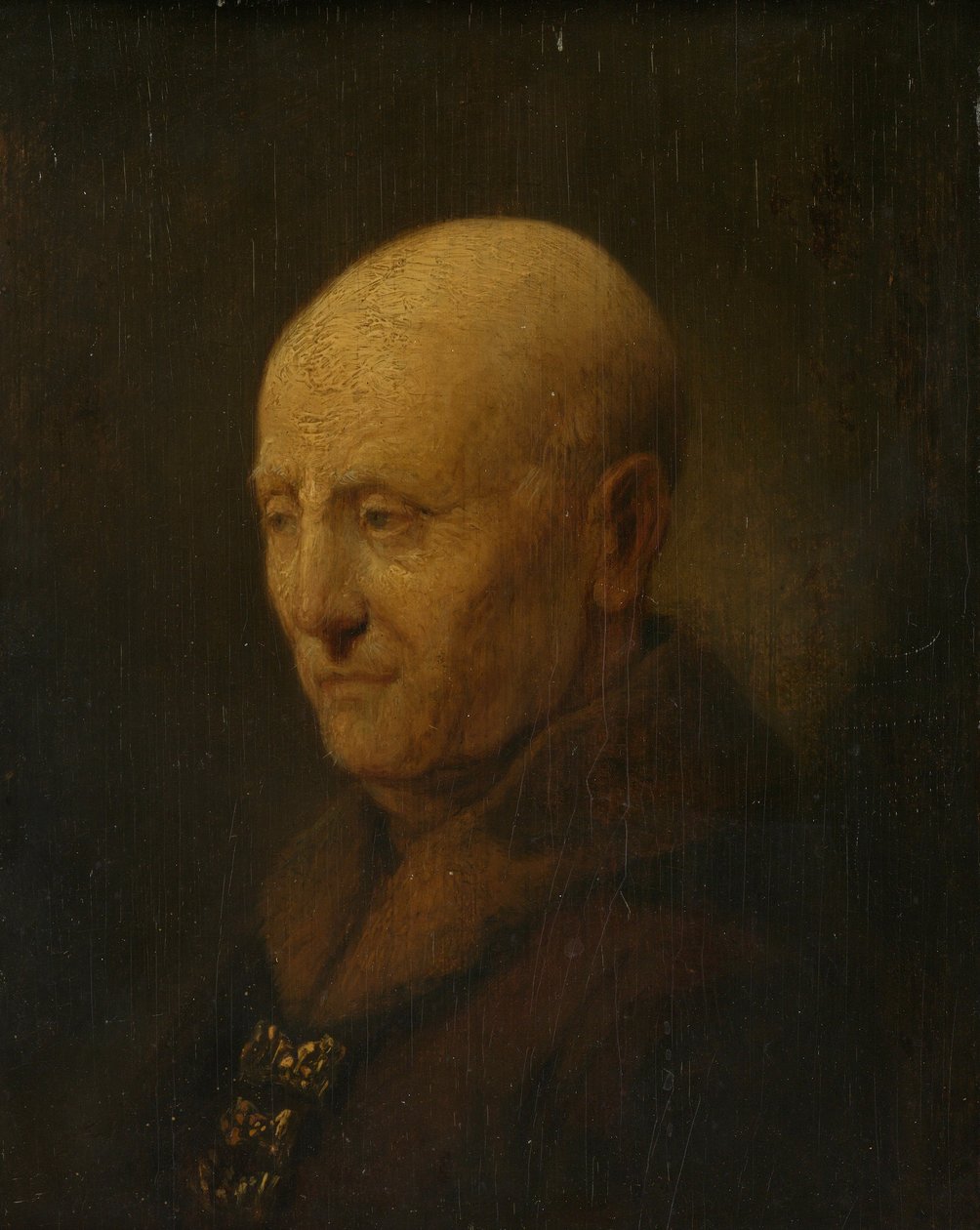 Retrato de un hombre de Rembrandt van Rijn