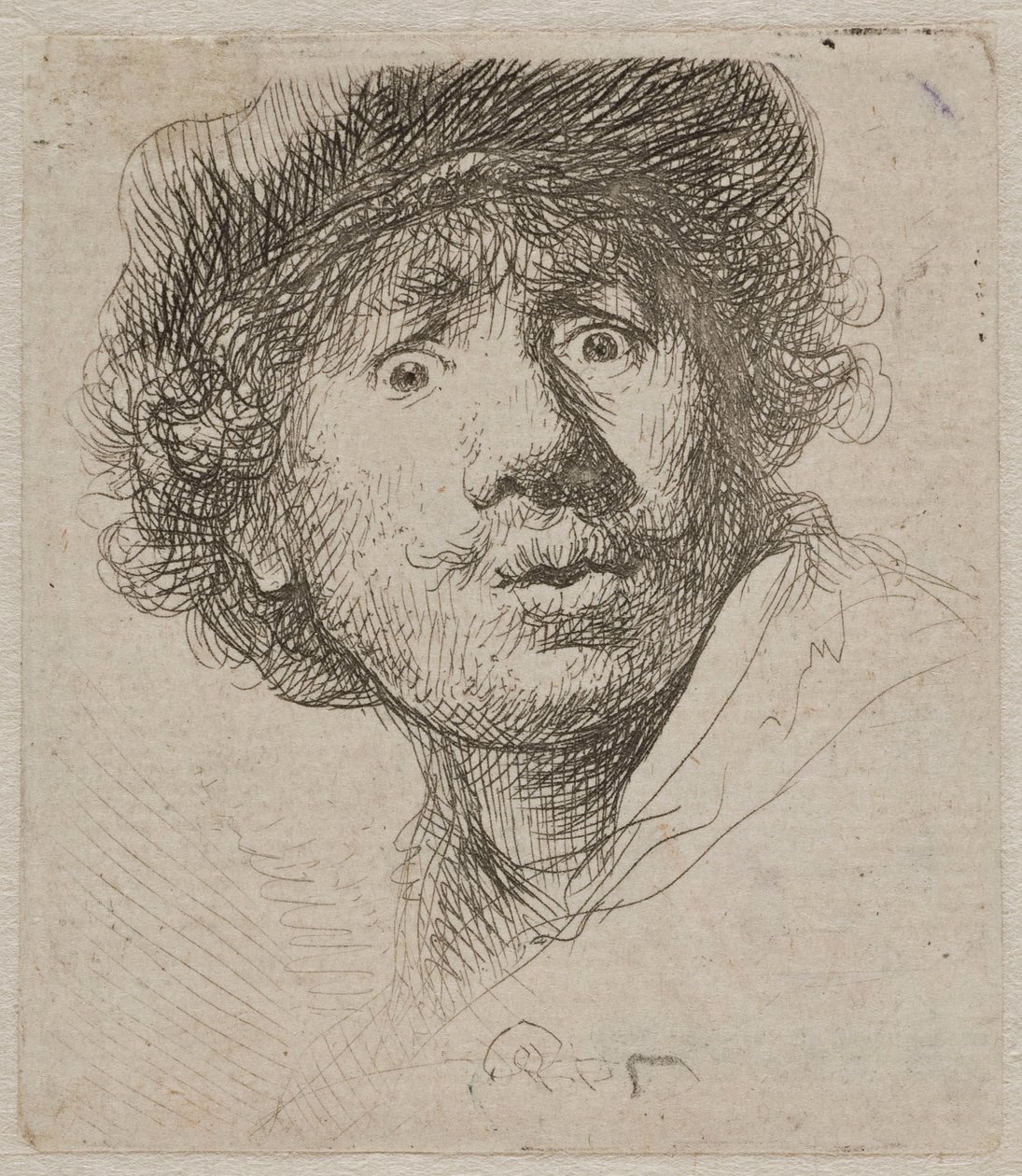 Autorretrato de Rembrandt van Rijn