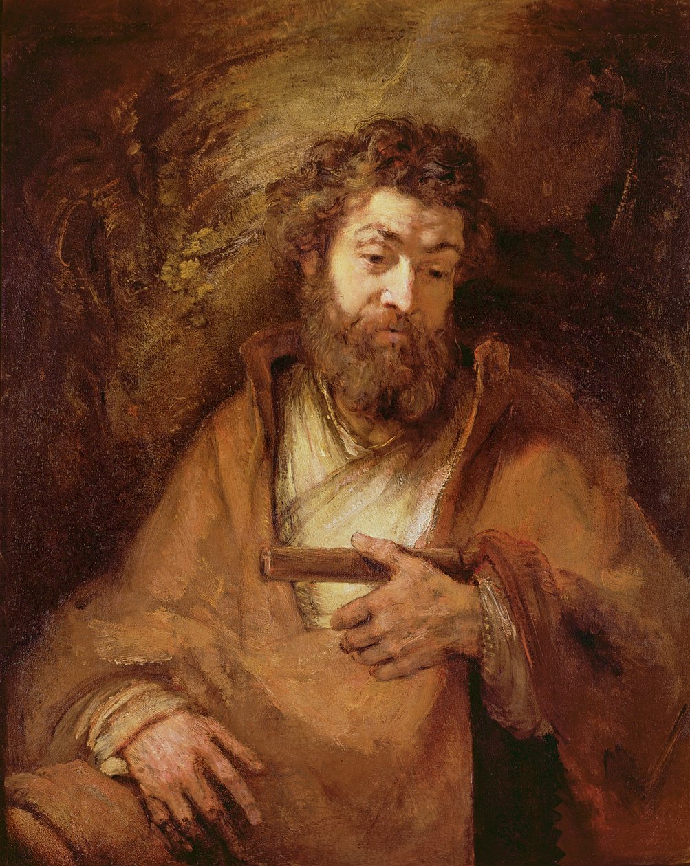 El Apóstol Simón, 1661 de Rembrandt van Rijn