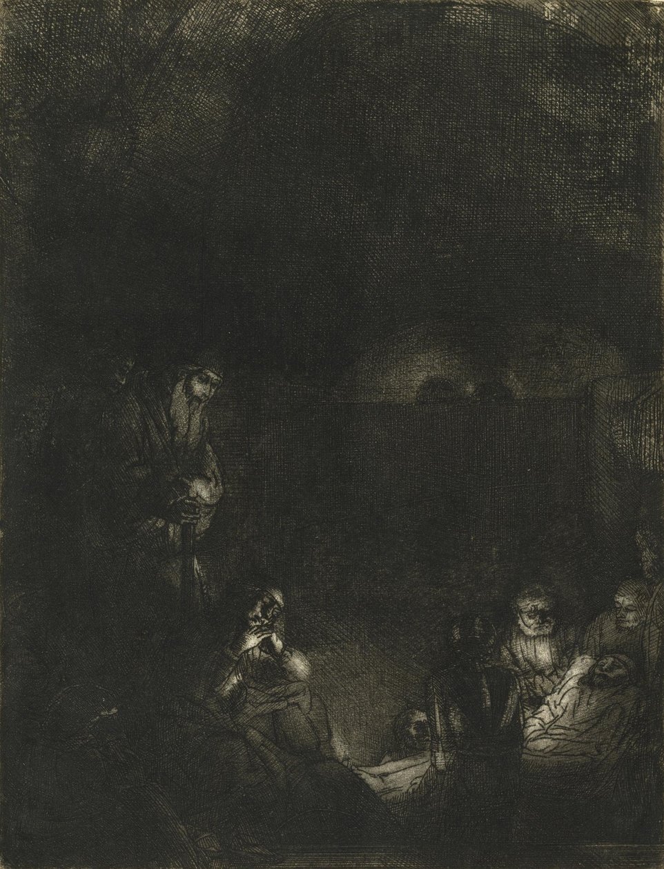 El entierro de Rembrandt van Rijn