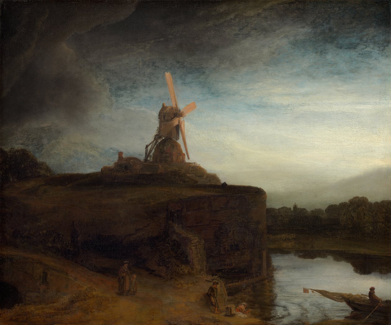 El molino de Rembrandt van Rijn