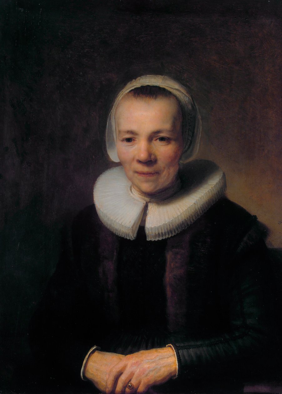 Retrato de Baertje Martens de Rembrandt