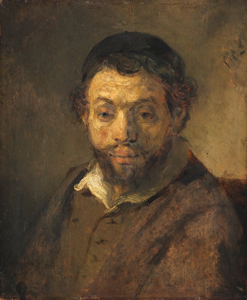 Retrato de un joven judío de Rembrandt