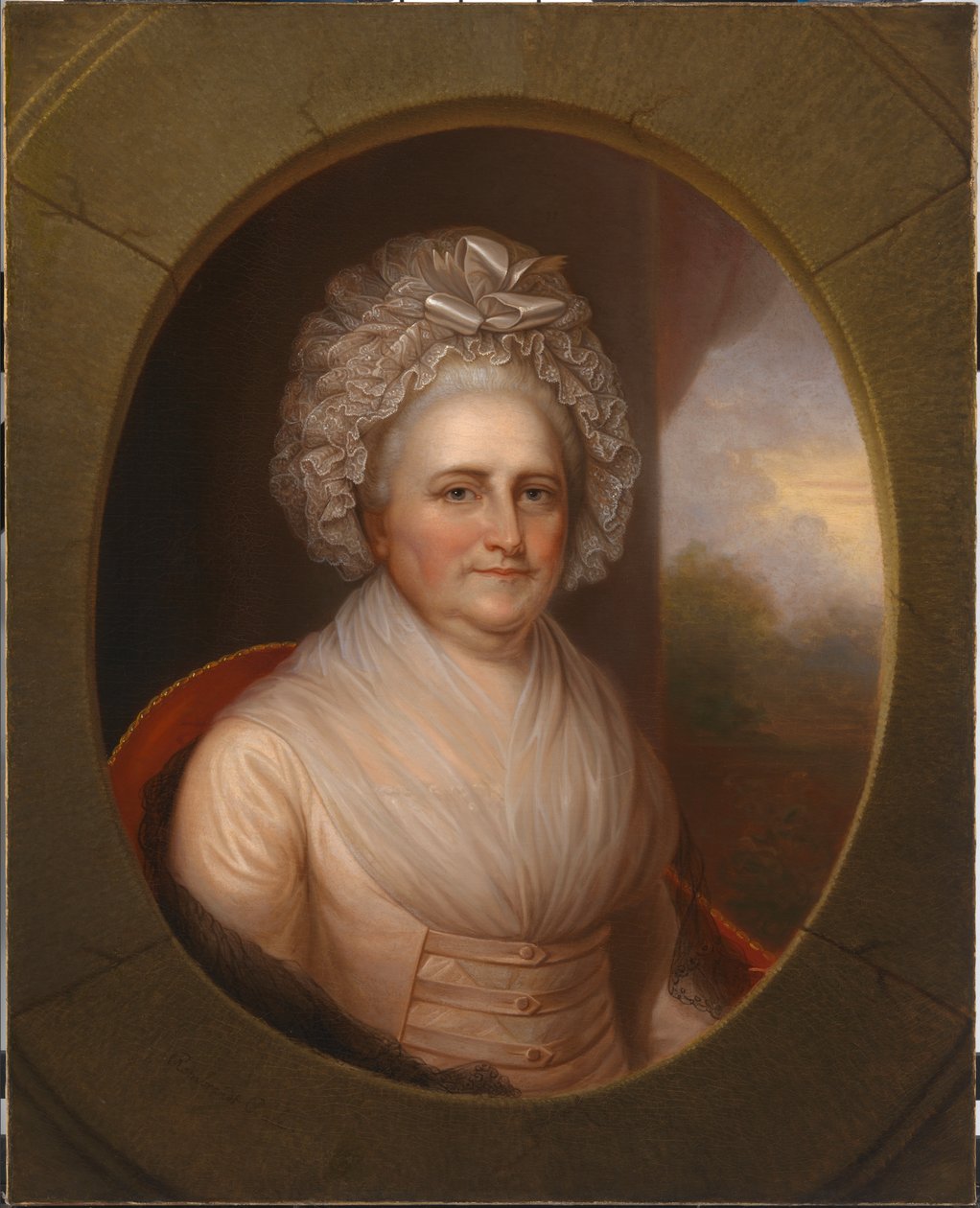 Martha Washington, c. 1853 de Rembrandt Peale