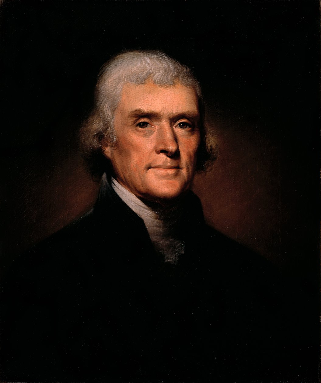 Thomas Jefferson de Rembrandt Peale