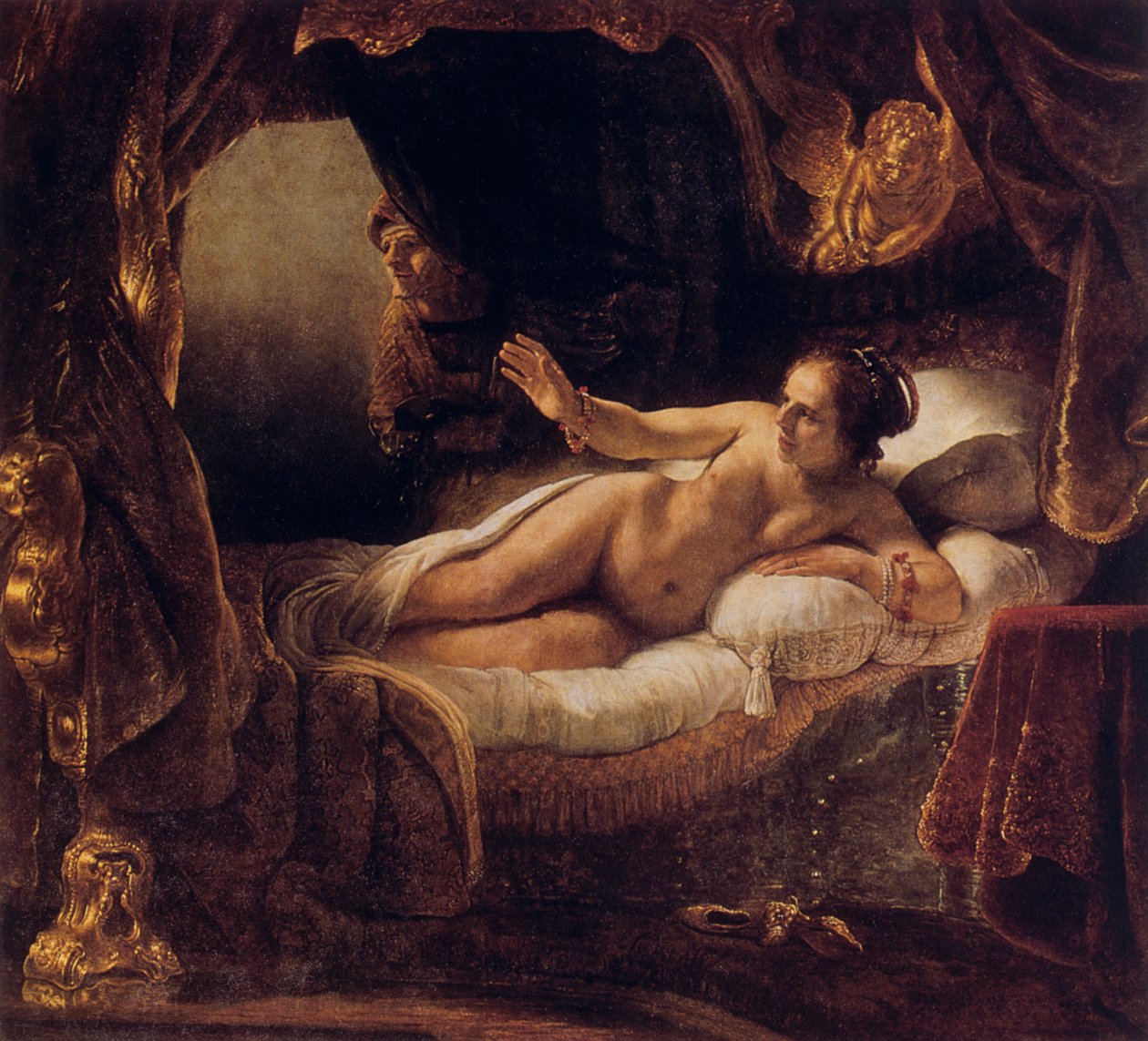 Danae, 1636 de Rembrandt van Rijn