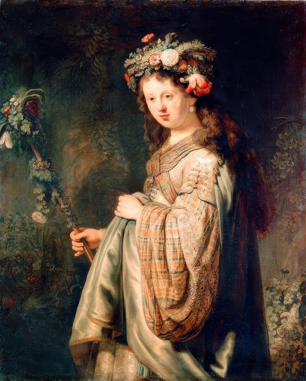 Flora de Rembrandt van Rijn