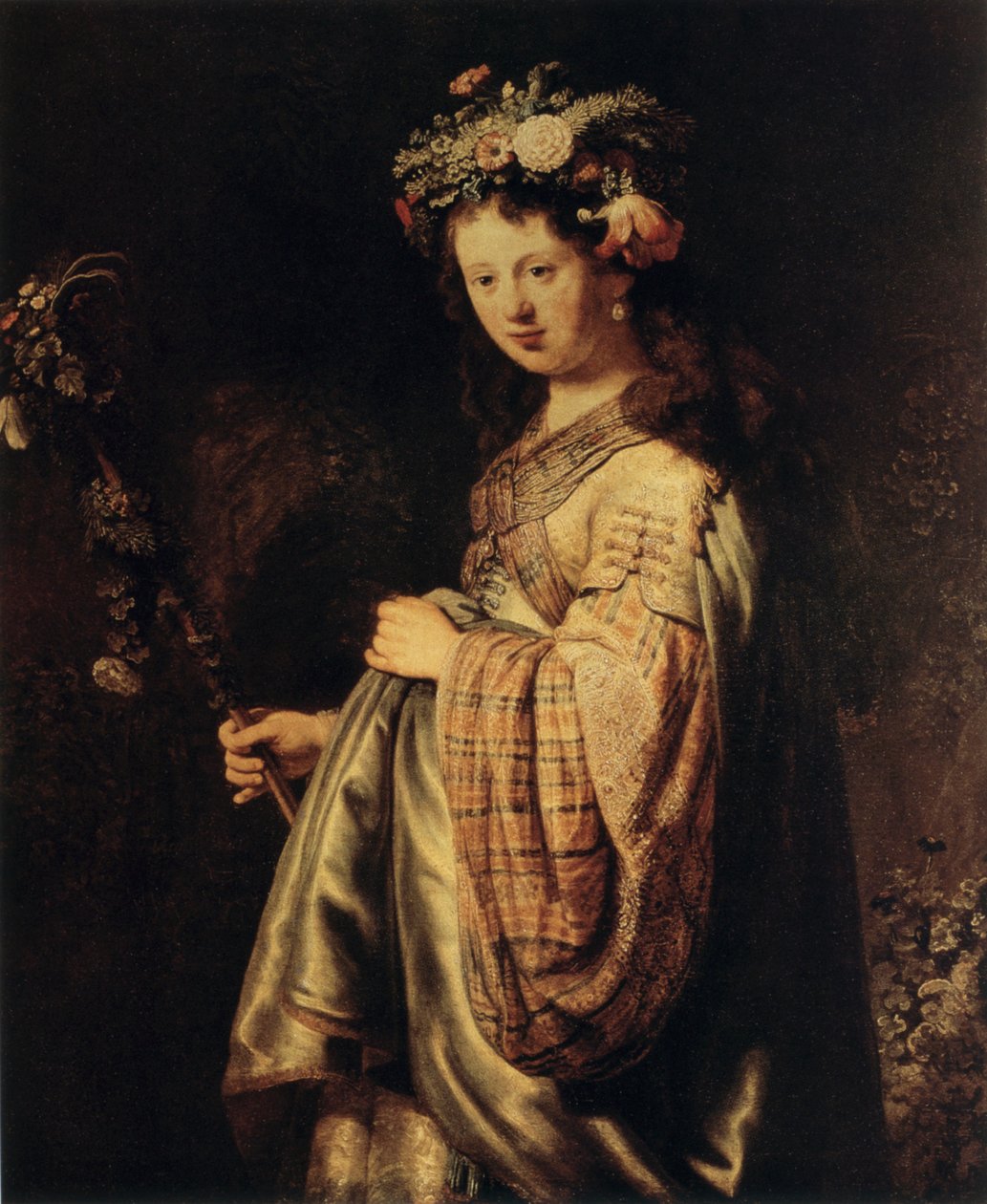 Flora, 1634 de Rembrandt van Rijn