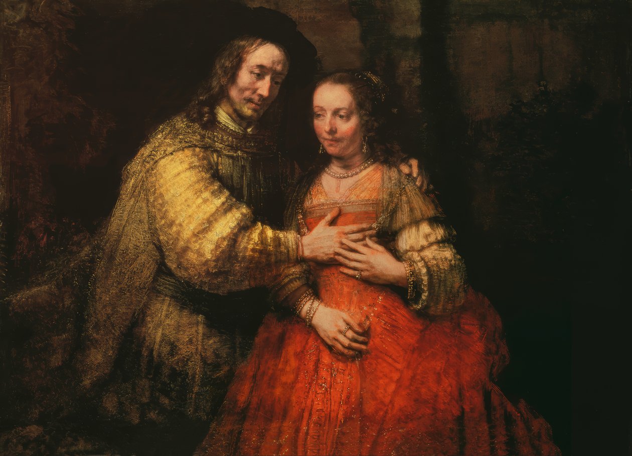 Isaac y Rebeca de Rembrandt van Rijn