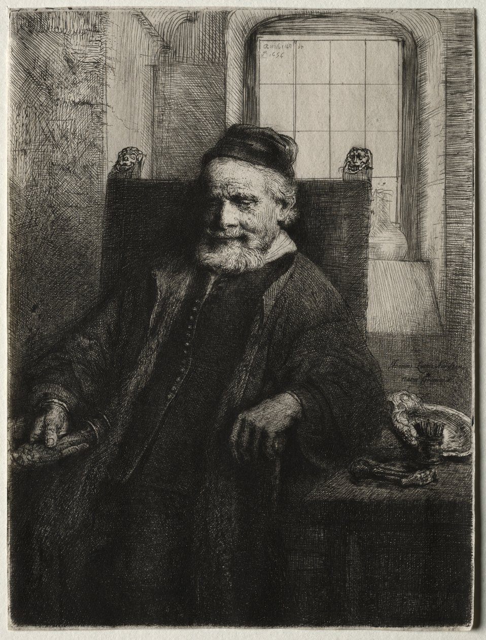 Jan Lutma, Orfebre de Rembrandt van Rijn