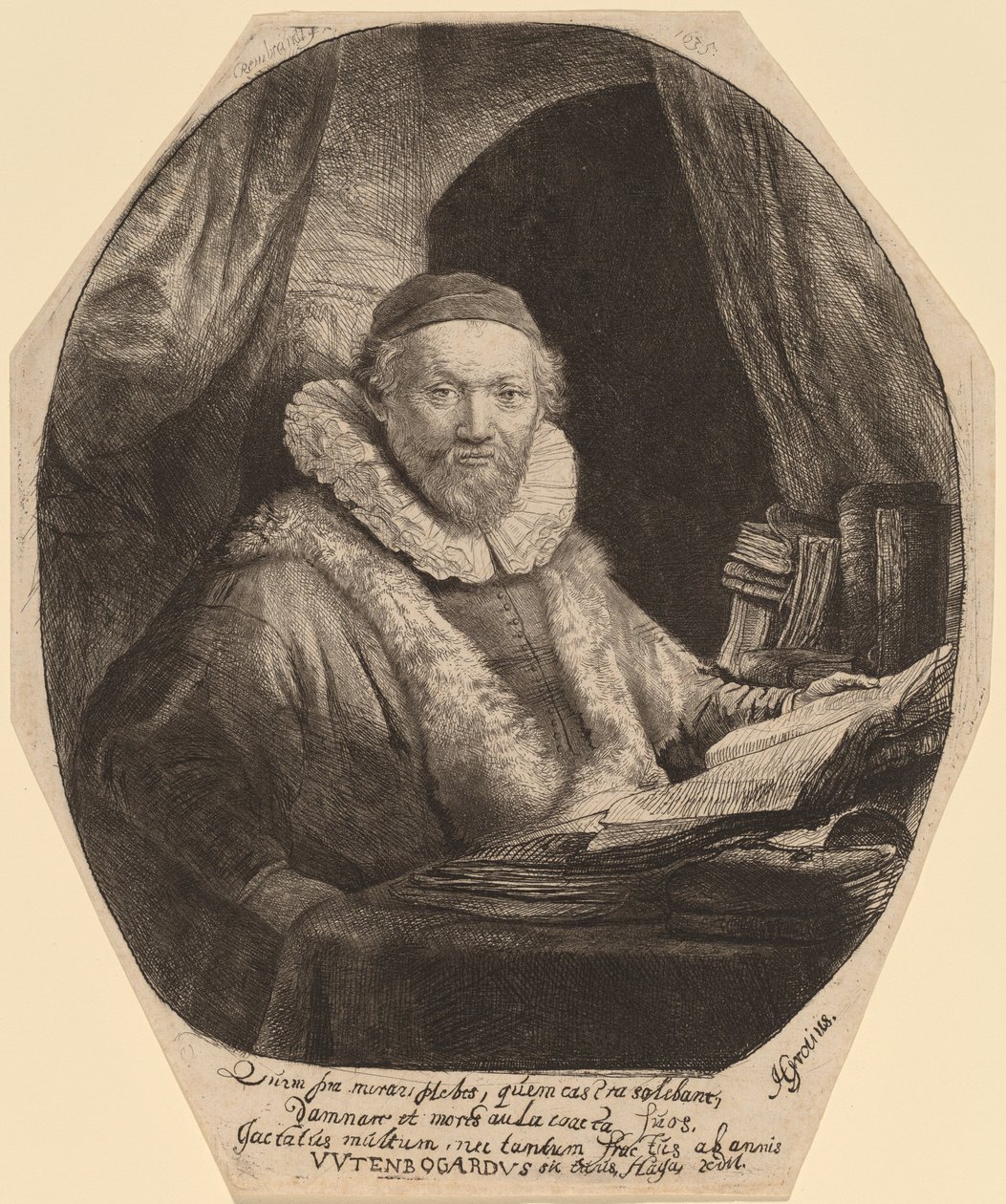 Jan Uytenbogaert de Rembrandt van Rijn
