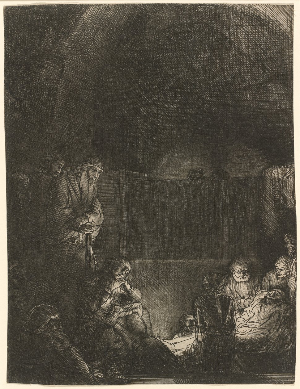 El entierro de Rembrandt van Rijn