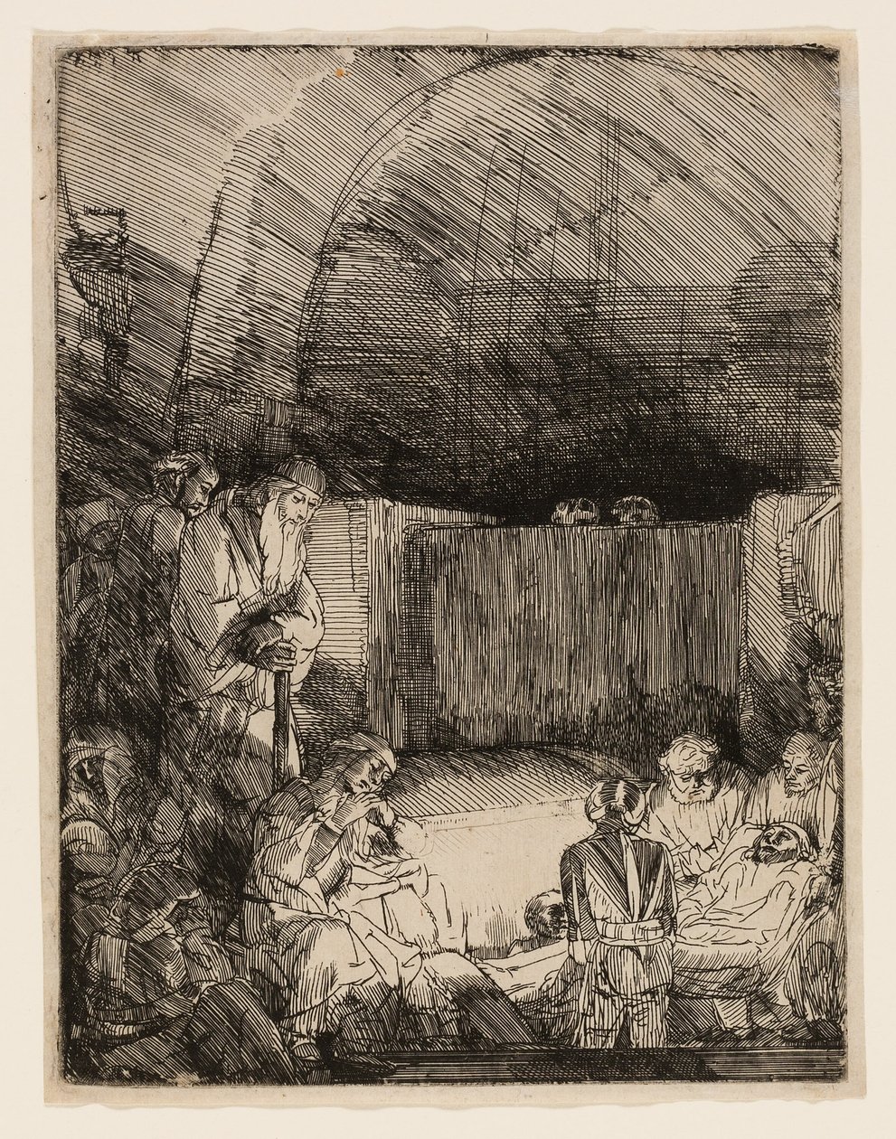 El entierro de Rembrandt van Rijn