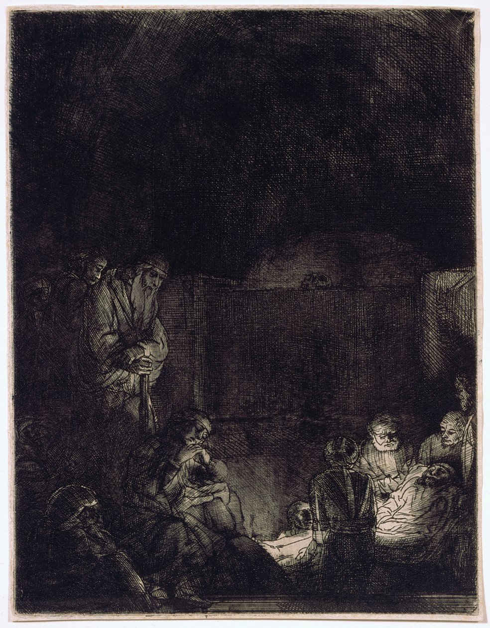 el entierro de Rembrandt van Rijn