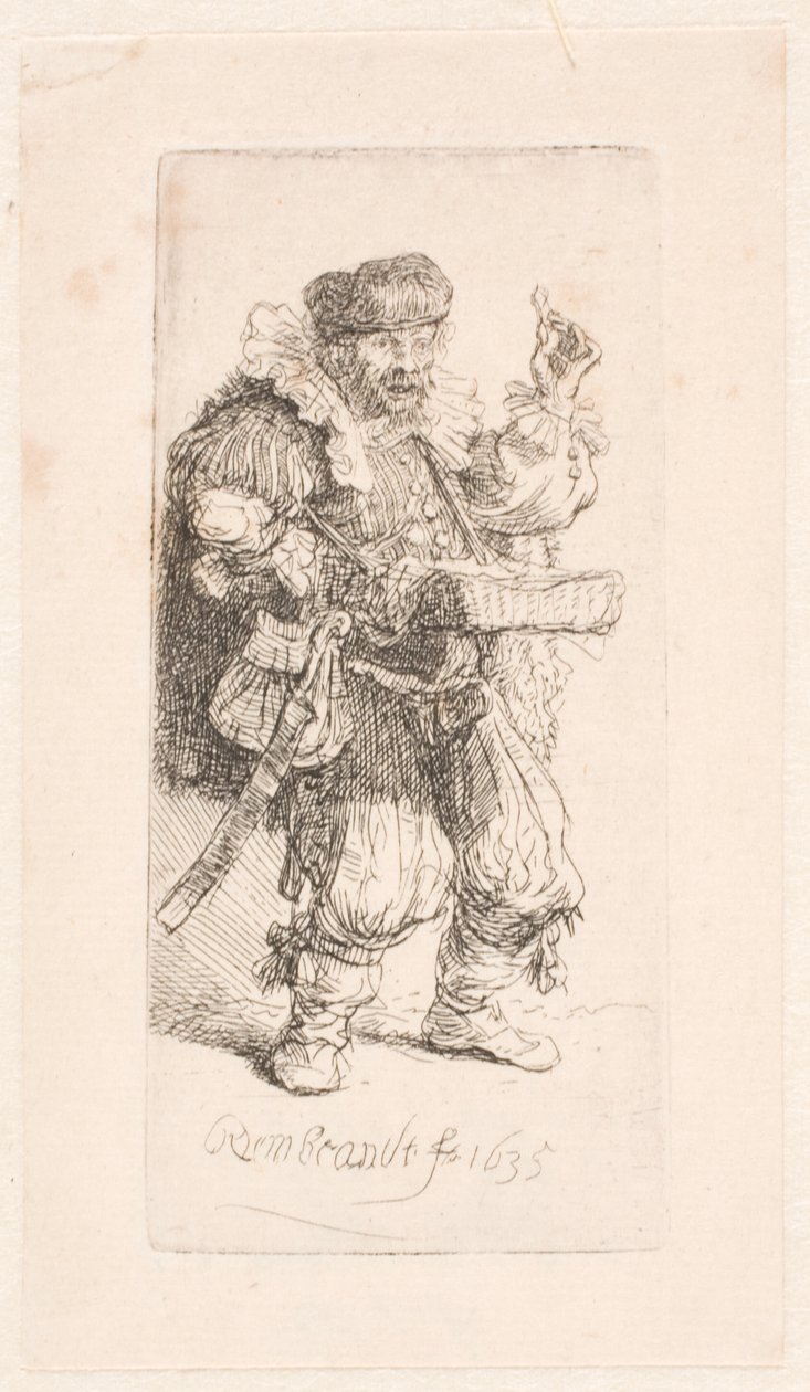 El charlatán de Rembrandt van Rijn