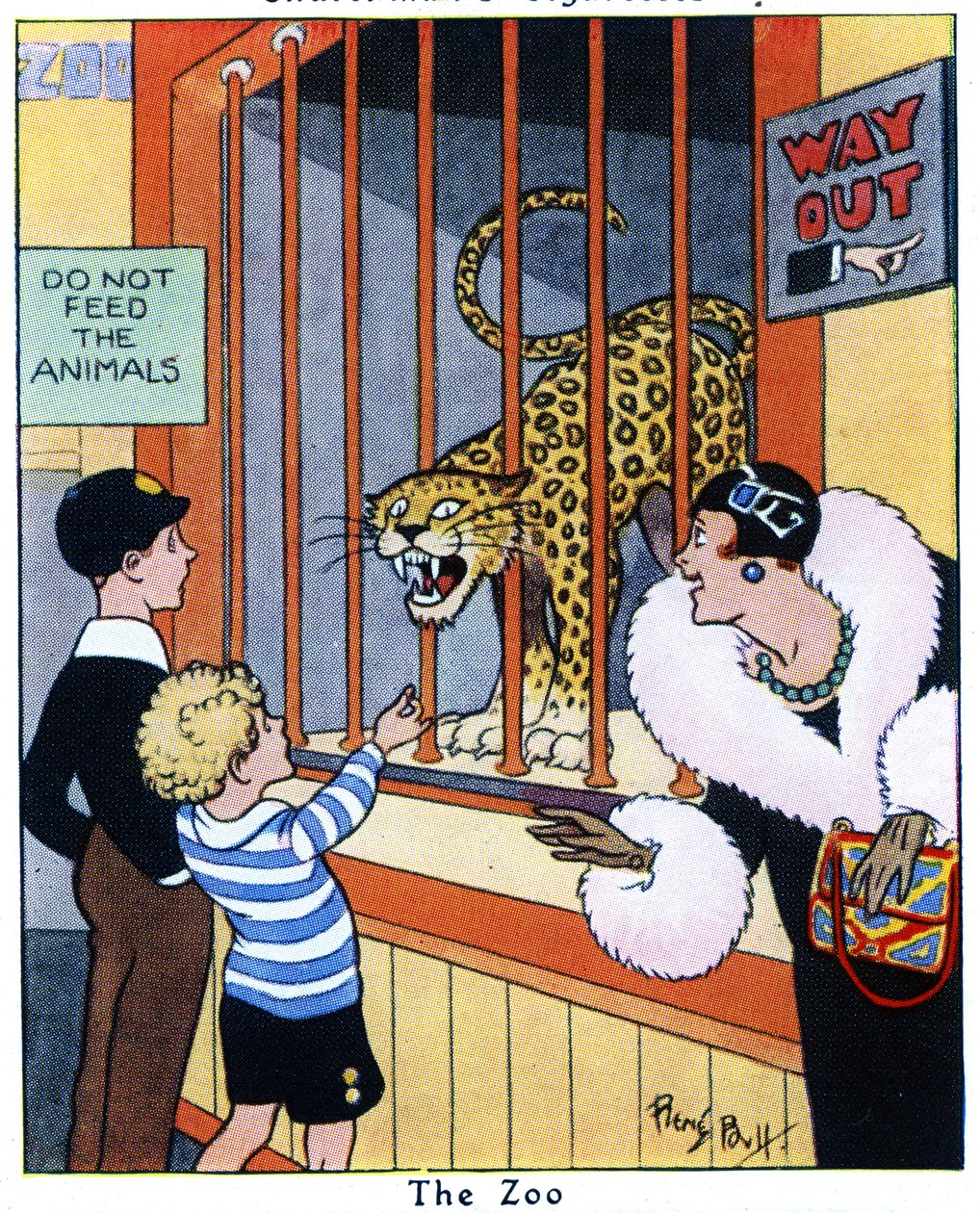 El Zoológico, 1936 de René Bull