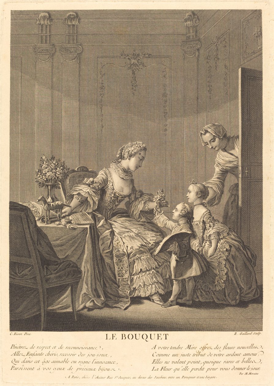 El ramo de René Gaillard after Charles Eisen