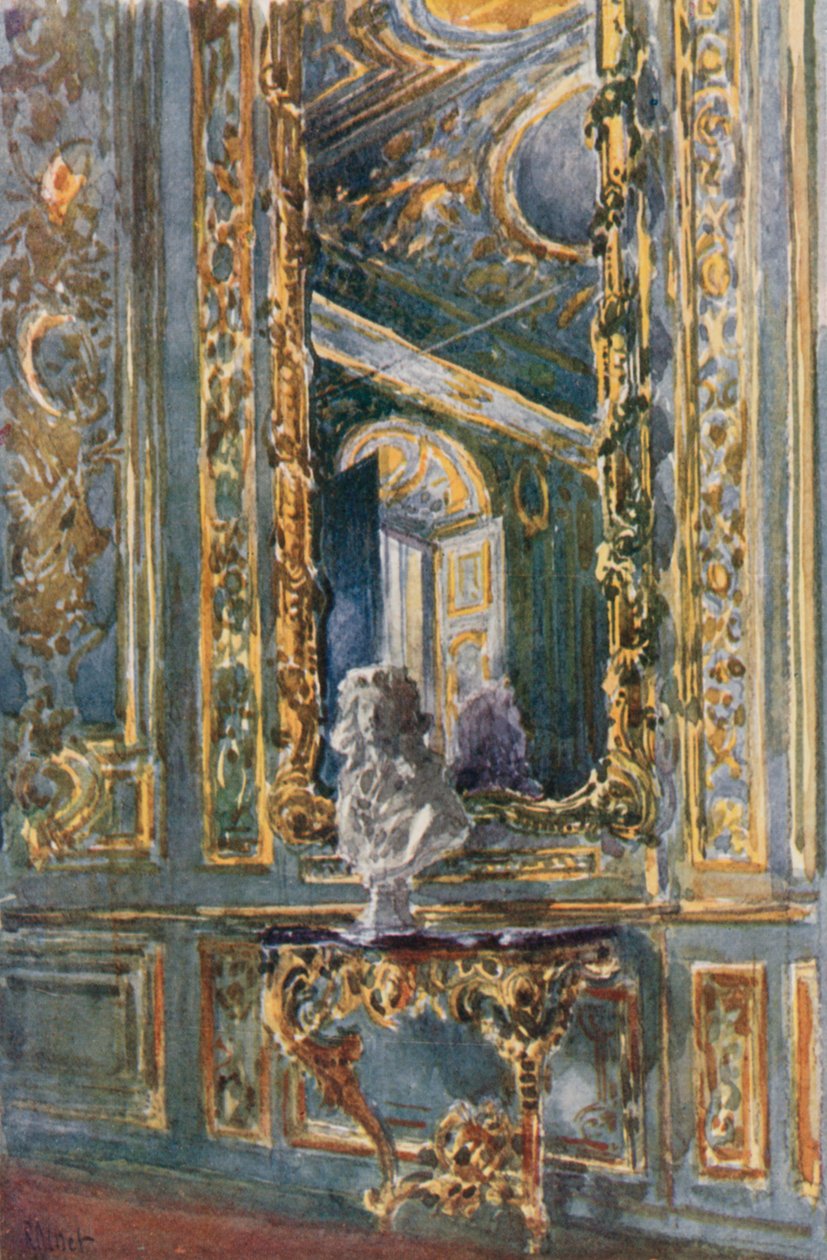 Sala de dibujo de Madame Adelaide, Versalles de Rene Binet