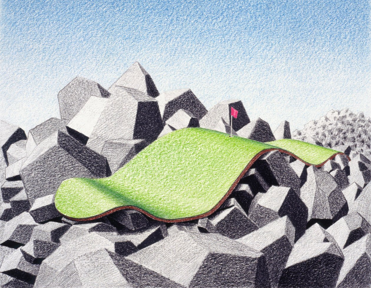 En las rocas de Rene Boin