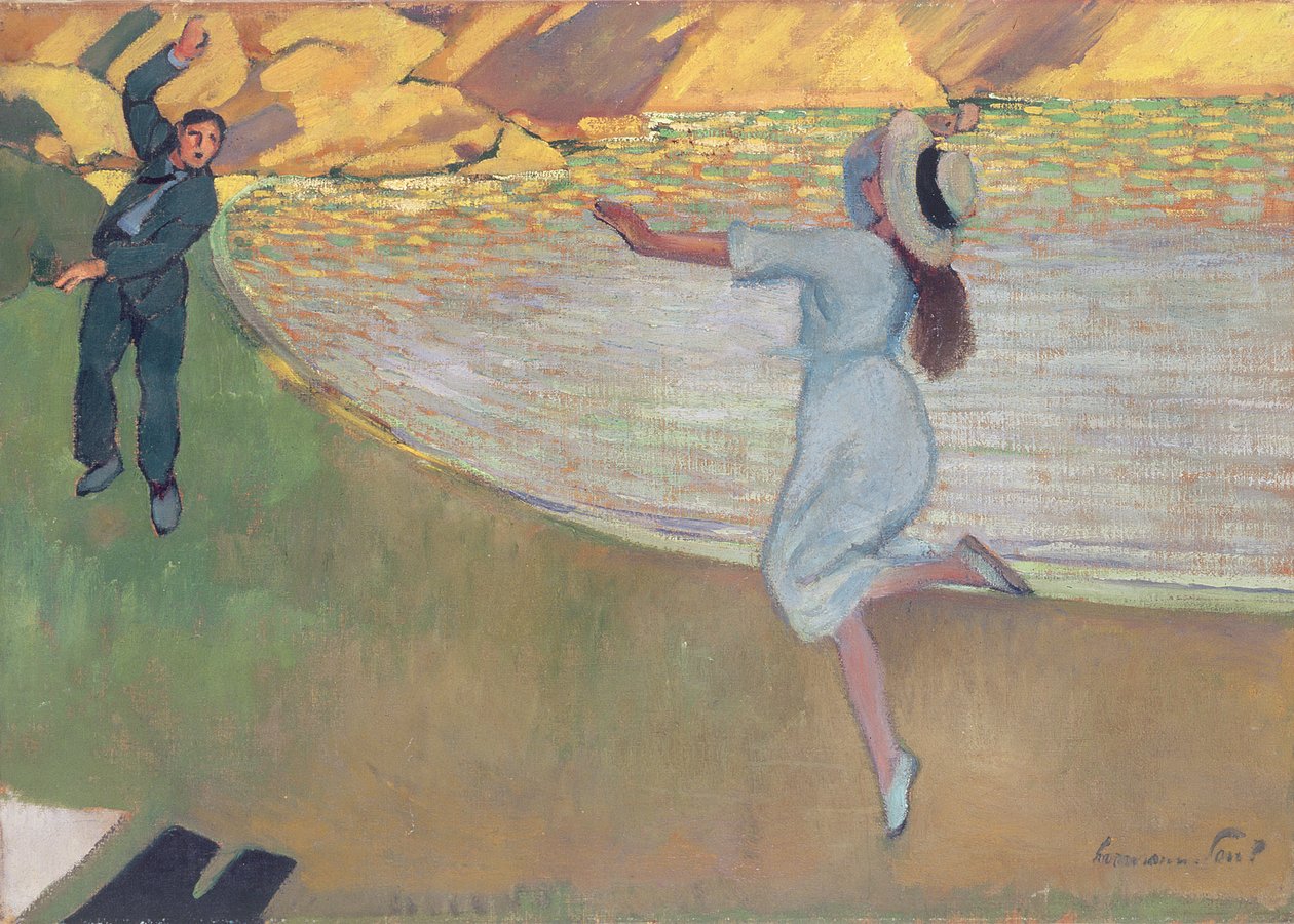 Los Amantes, c.1900 de Rene George Hermann Paul