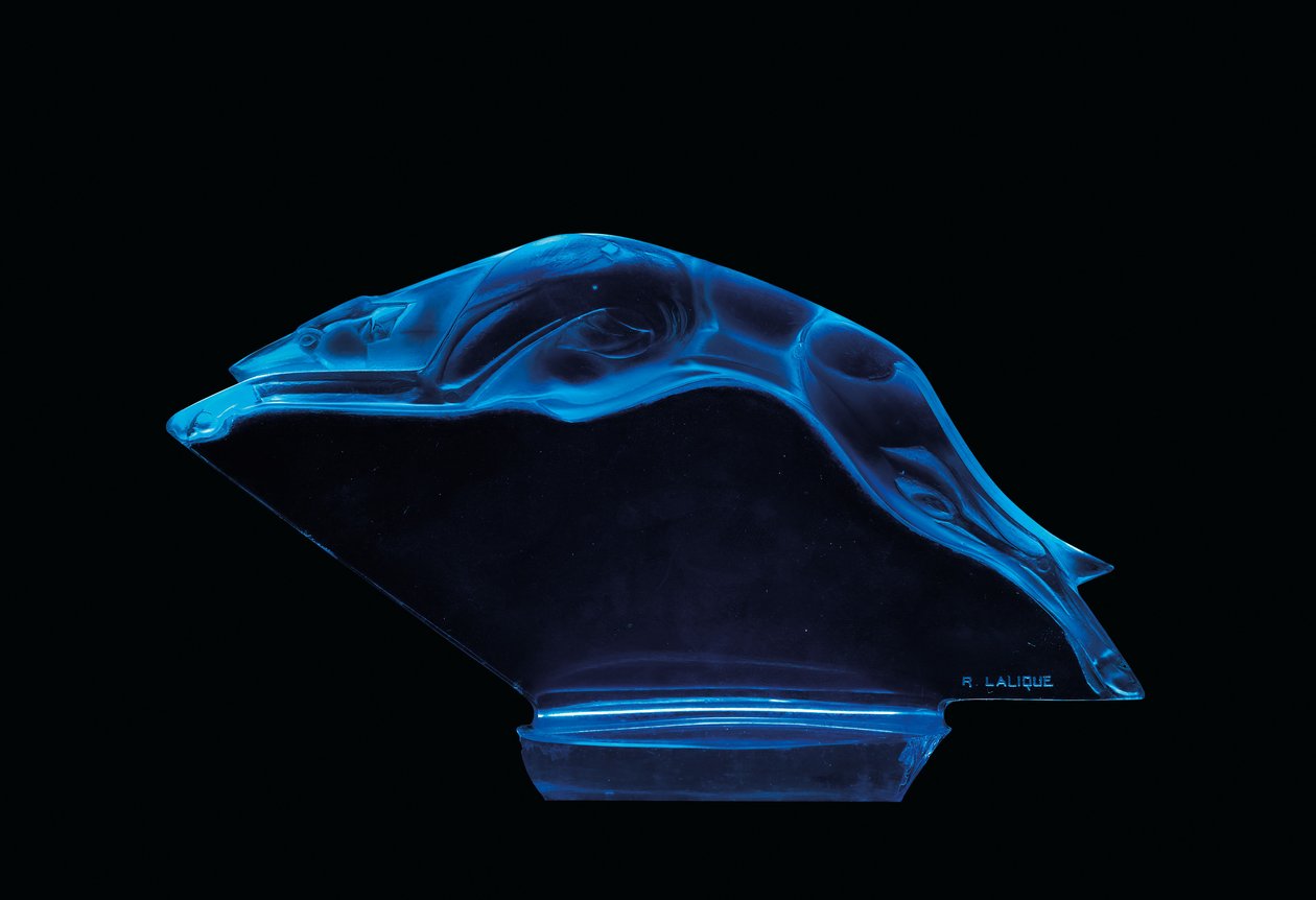 Rara mascota Levrier de Rene Jules Lalique