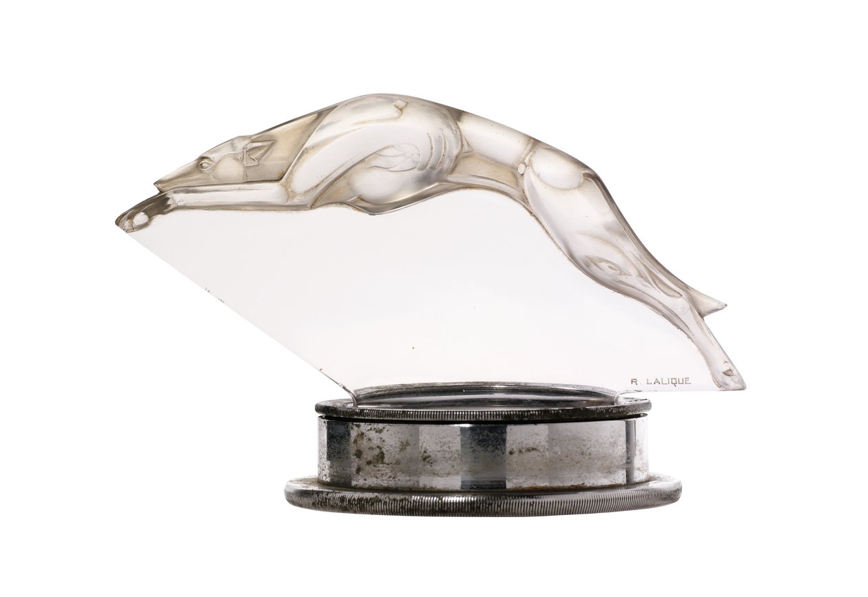 Rara Mascota Levrier de Rene Jules Lalique